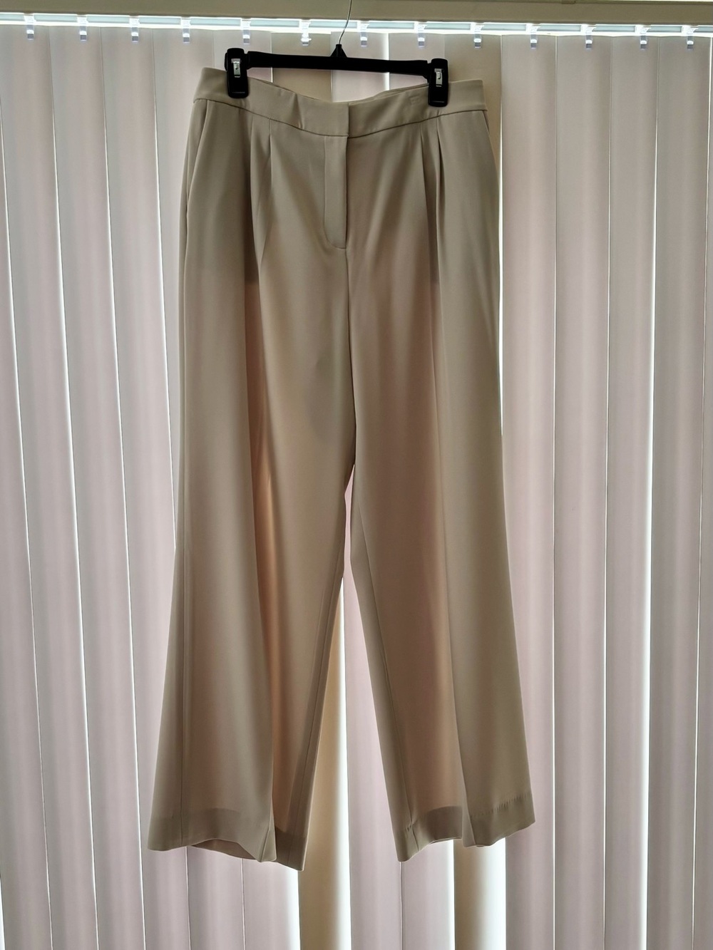 Donna Karan New York Pleated Wide-Leg Dress Pants Women’s Size 10